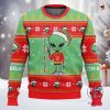 Alien Believe Ugly Sweater Alien Believe Christmas Sweatshirt riracha 1