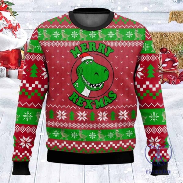 Toy Story Merry Red Mas Christmas Sweater Toy Story Merry Red Mas Christmas Sweatshirt riracha 1