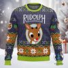 Rudolph The Red Nosed Reindeer Ugly Sweater Rudolph The Red Nosed Reindeer Christmas Sweatshirt riracha 1