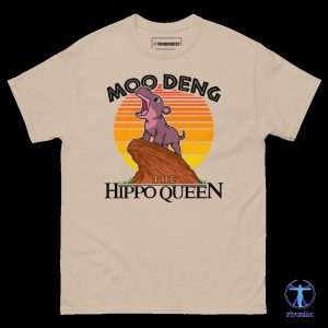 Moo Deng The Hippo Queen Shirt Moo Deng The Hippo Queen Sweatshirt Hoodie riracha 2