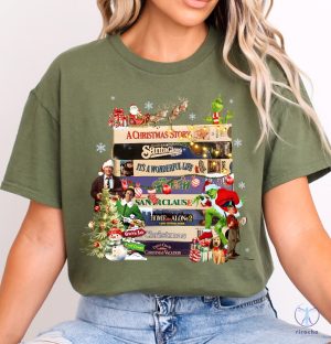 Retro Christmas Movies Shirts Christmas Vhs Movies Shirt Christmas Gifts Christmas Crewneck riracha 5