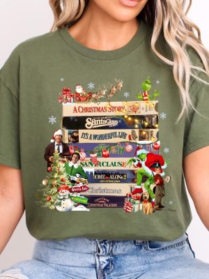 Retro Christmas Movies Shirts Christmas Vhs Movies Shirt Christmas Gifts Christmas Crewneck riracha 5