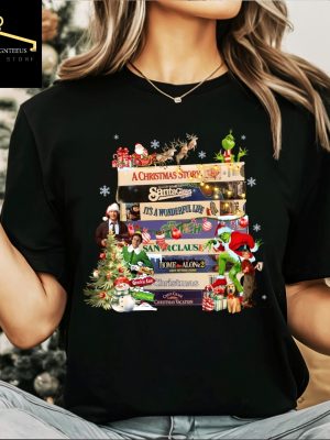 Retro Christmas Movies Shirts Christmas Vhs Movies Shirt Christmas Gifts Christmas Crewneck riracha 6