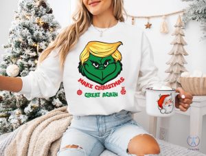 Donald Trump Make Christmas Great Again Sweatshirt Donald Trump Make Christmas Great Again Shirt riracha 3