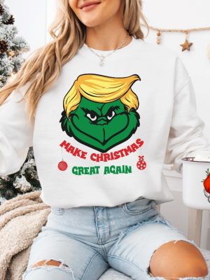 Donald Trump Make Christmas Great Again Sweatshirt Donald Trump Make Christmas Great Again Shirt riracha 3