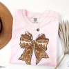 Christmas Gingerbread Shirt Christmas Bow Shirt Coquette Christmas Tee Christmas Gingerbread T Shirt riracha 1