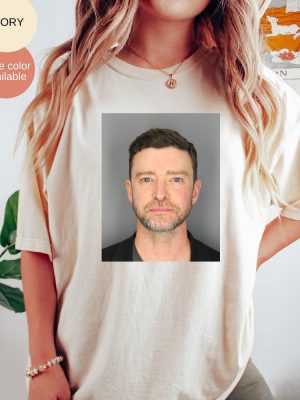 Justin Timberlake Mugshot Shirt Justin Timberlake Shirt Timberlake Fan Gift Sweatshirt Hoodie riracha 3