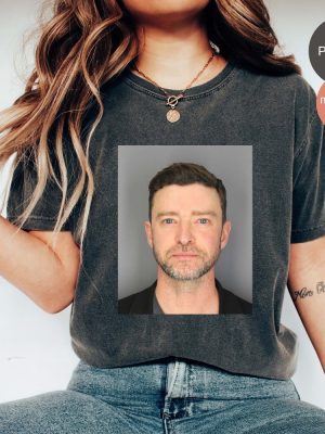 Justin Timberlake Mugshot Shirt Justin Timberlake Shirt Timberlake Fan Gift Sweatshirt Hoodie riracha 4