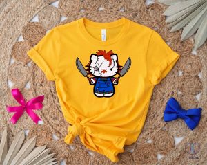 Hello Kitty Chucky Tshirts Halloween Hello Movie Kitty Shirt Hello Kitty Chucky Shirt Sweatshirt Hoodie riracha 2