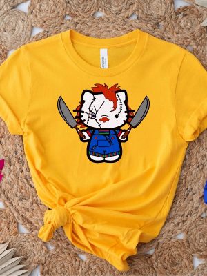 Hello Kitty Chucky Tshirts Halloween Hello Movie Kitty Shirt Hello Kitty Chucky Shirt Sweatshirt Hoodie riracha 2