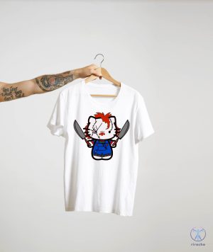 Hello Kitty Chucky Tshirts Halloween Hello Movie Kitty Shirt Hello Kitty Chucky Shirt Sweatshirt Hoodie riracha 3