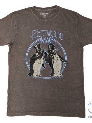 Fleetwood Mac Penguins Pigment Washed T Shirt Fleetwood Mac Shirt Sweatshirt Hoodie riracha 2