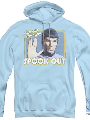 Star Trek Spock Out Light Blue Shirts Star Trek Red Shirt Sweatshirt Hoodie riracha 2