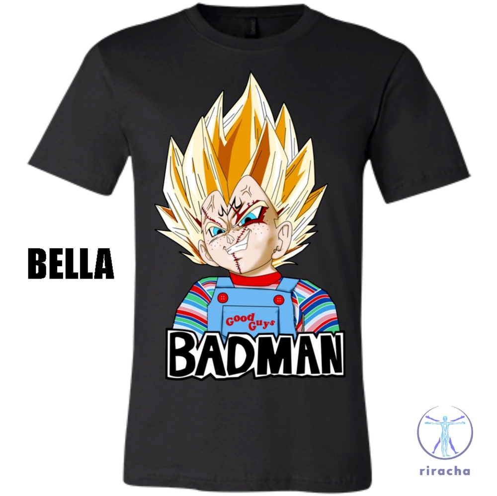 Badman Vegeta Chucky Shirt Dragon Ball Z Shirt Vegeta Badman Shirt Sweatshirt Hoodie