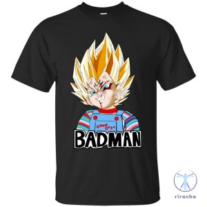 Badman Vegeta Chucky Shirt Dragon Ball Z Shirt Vegeta Badman Shirt Sweatshirt Hoodie riracha 2