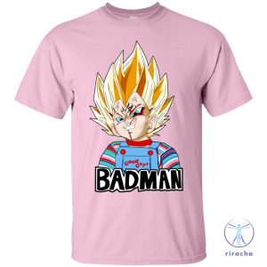 Badman Vegeta Chucky Shirt Dragon Ball Z Shirt Vegeta Badman Shirt Sweatshirt Hoodie riracha 3