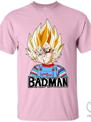 Badman Vegeta Chucky Shirt Dragon Ball Z Shirt Vegeta Badman Shirt Sweatshirt Hoodie riracha 3