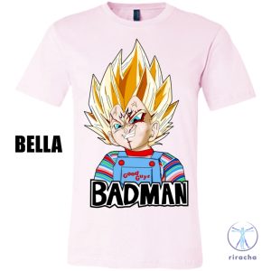 Badman Vegeta Chucky Shirt Dragon Ball Z Shirt Vegeta Badman Shirt Sweatshirt Hoodie riracha 4