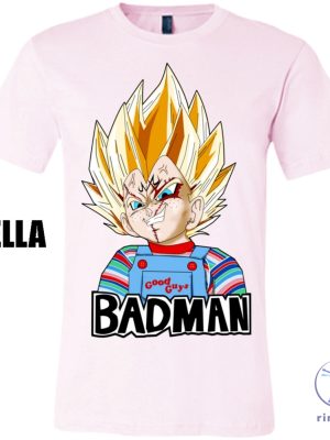 Badman Vegeta Chucky Shirt Dragon Ball Z Shirt Vegeta Badman Shirt Sweatshirt Hoodie riracha 4