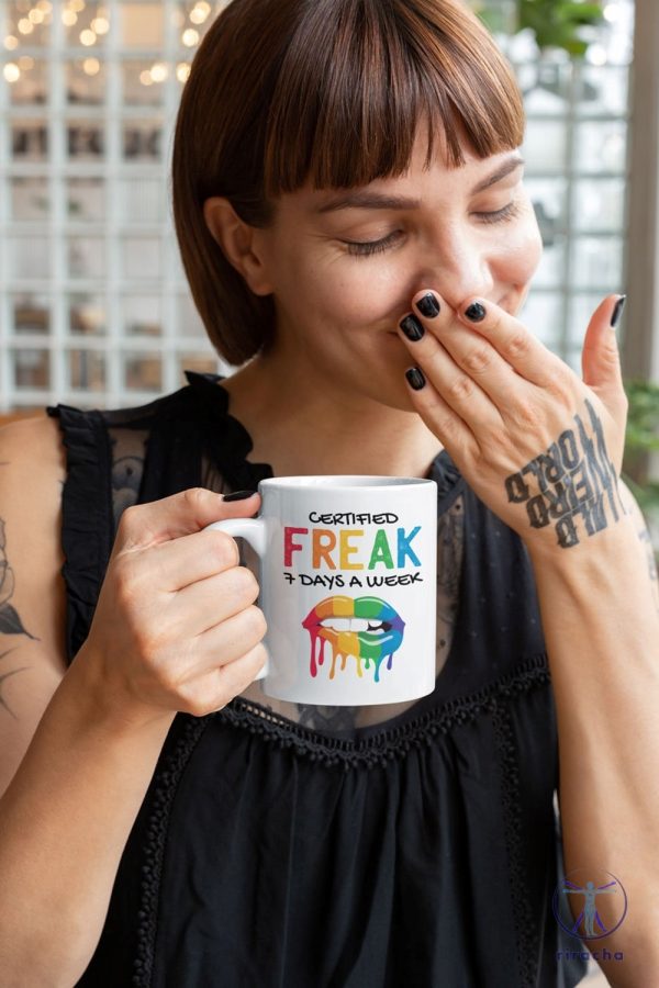 Certified Freak 7 Days A Week Mug riracha 1