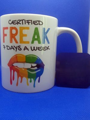 Certified Freak 7 Days A Week Mug riracha 3