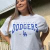 La Dodgers T Shirt La Dodgers Shirt Los Angeles Dodgers Tee Dodgers Tee Dodger Blue Dodgers Shirt riracha 1