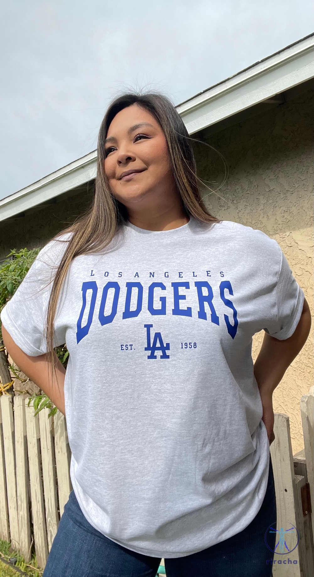 La Dodgers T Shirt La Dodgers Shirt Los Angeles Dodgers Tee Dodgers Tee Dodger Blue Dodgers Shirt