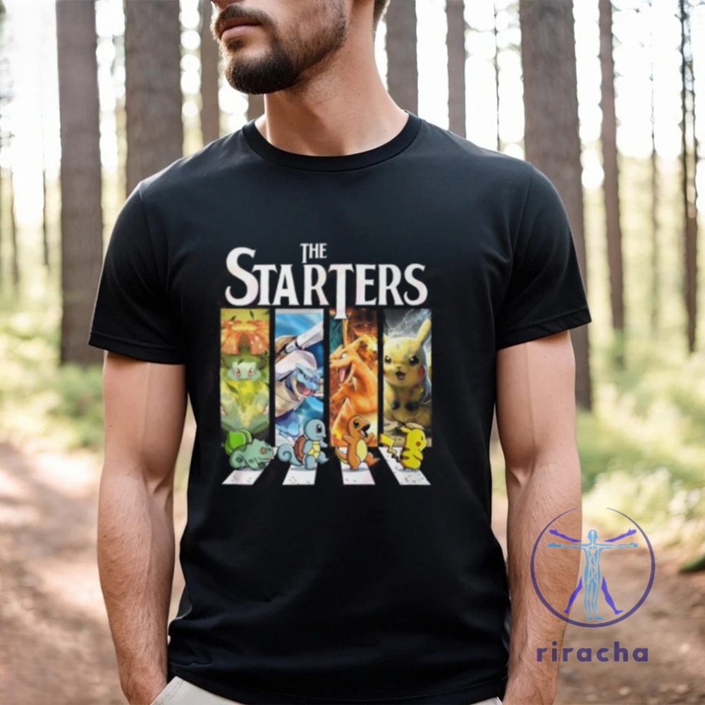 The Starters Pokemon Unisex T Shirt The Starters Pokemon Shirt Sweatshirt Hoodie