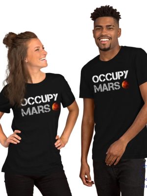 Elon Musk Occupy Mars T Shirt Occupy Mars Shirt Hoodie Sweatshirt riracha 2