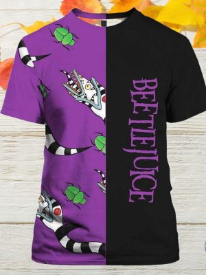 Beetlejuice Halloween Horror Movie 3D All Over Printed Shirt Hoodie Sweatshirt Beetlejuice Shirt riracha 3