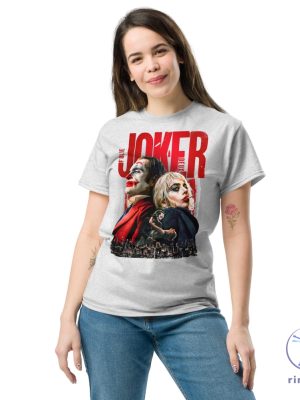 Joker 2024 Shirt Hoodie Sweatshirt Joker And Harley Quinn Costumes Joker Costume Shirt Joker White Shirt riracha 2