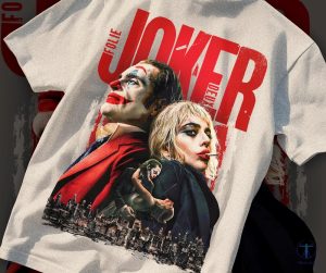 Joker 2024 Shirt Hoodie Sweatshirt Joker And Harley Quinn Costumes Joker Costume Shirt Joker White Shirt riracha 3