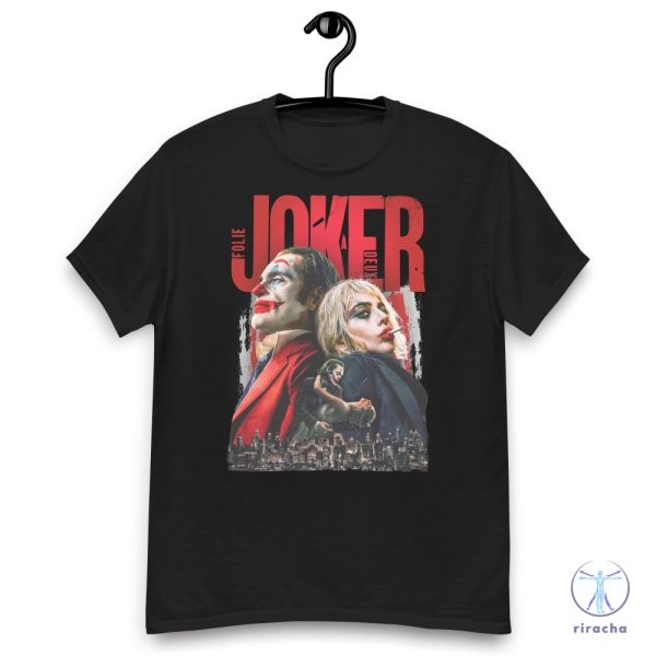 Joker 2024 Shirt Hoodie Sweatshirt Joker And Harley Quinn Costumes Joker Costume Shirt Joker White Shirt riracha 4