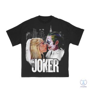 Joker Folie A Deux Shirt Hoodie Sweatshirt Joker Shirt Lady Gaga Joaquin Phoenix Horror Movie Shirt riracha 1