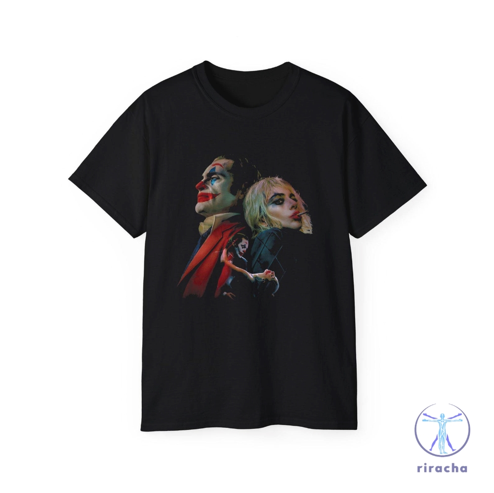 Joker And Harley Quinn Shirt Hoodie Sweatshirt Joker 2 Joker Folie A Deux Movie Joker Harley Quinn T Shirt Lady Gaga T Shirt