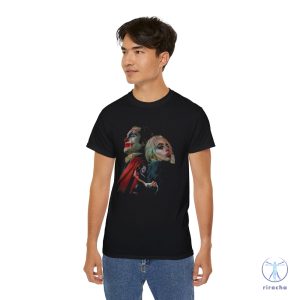 Joker And Harley Quinn Shirt Hoodie Sweatshirt Joker 2 Joker Folie A Deux Movie Joker Harley Quinn T Shirt Lady Gaga T Shirt riracha 4