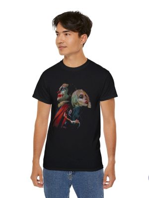 Joker And Harley Quinn Shirt Hoodie Sweatshirt Joker 2 Joker Folie A Deux Movie Joker Harley Quinn T Shirt Lady Gaga T Shirt riracha 4