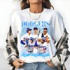 La Baseball Dodgers Shirt Hoodie Sweatshirt Mookie Kershaw Hernandez Los Angeles Dodgers Baseball Shirt riracha 1