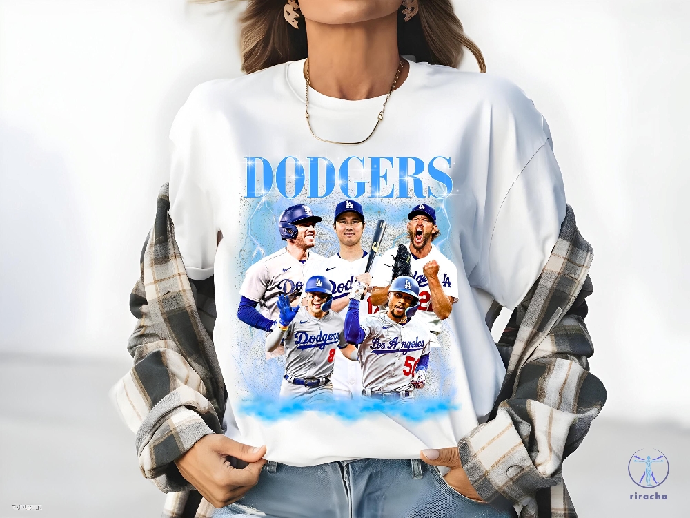 La Baseball Dodgers Shirt Hoodie Sweatshirt Mookie Kershaw Hernandez Los Angeles Dodgers Baseball Shirt