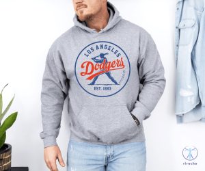 Los Angeles Dodgers Baseball Sweatshirt Favorite Baseball Team Sweatshirt And Hoodie Dodgers Shirt Dodger Shirt riracha 2