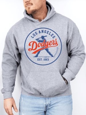 Los Angeles Dodgers Baseball Sweatshirt Favorite Baseball Team Sweatshirt And Hoodie Dodgers Shirt Dodger Shirt riracha 2