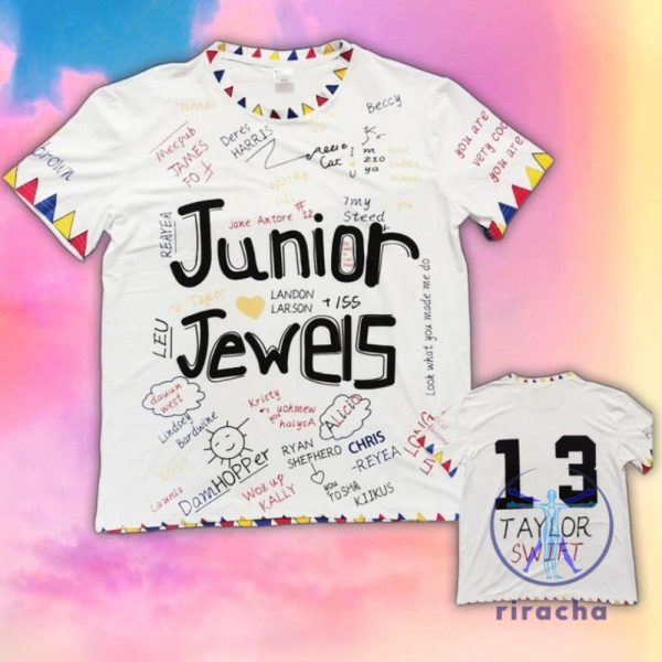 Taylor Swift Junior Jewels Shirt Junior Jewels Taylor Eras Tour You Belong With Me Outfit Signature High School Shirt riracha 3