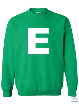 Letters Sweatshirt Halloween Costume Alvin And The Chipmunks Characters Shirt Green Hoodie Theodore Chipmunk Shirt Hoodie Sweatshirt riracha 5