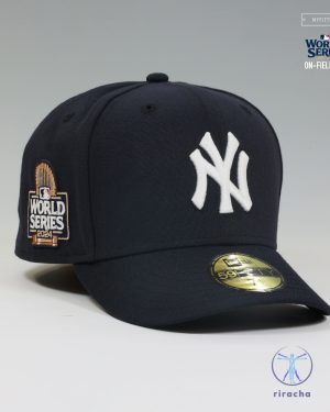 The New York Yankees 2024 World Series On Field Game New Era Fitted Cap Yankees World Series Hat 2024 New York Yankees Hat riracha 2