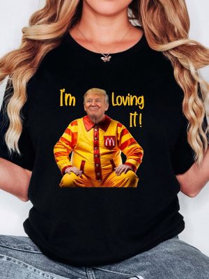 Mcdonald Trump Shirt Trump Fries T Shirt Trump For President Tee Magadonalds Shirt Hoodie Sweatshirt riracha 3