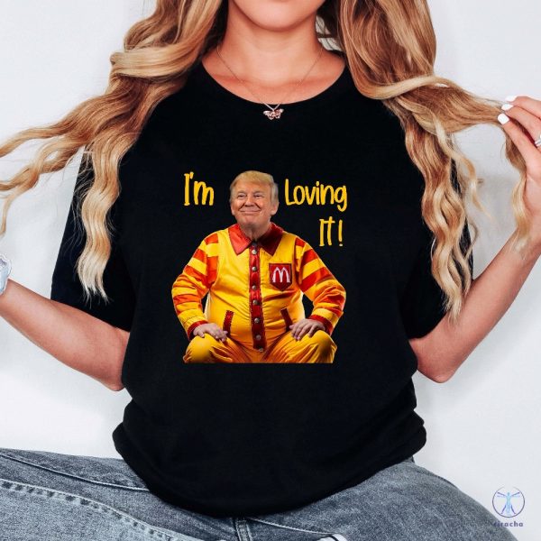 Mcdonald Trump Shirt Trump Fries T Shirt Trump For President Tee Magadonalds Shirt Hoodie Sweatshirt riracha 3