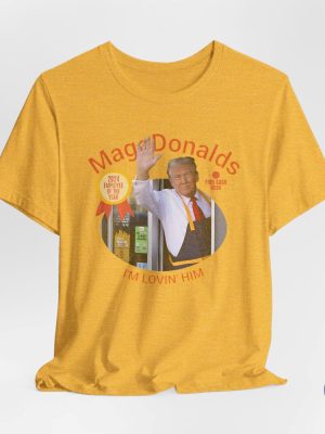 Magadonalds Shirt Trump Shirt Meme Trump Shirt Election 2024 Shirt Trump Mcdonald Funny Unisex Tee Trump Mcdonalds Shirt Hoodie Sweatshirt riracha 2