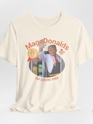 Magadonalds Shirt Trump Shirt Meme Trump Shirt Election 2024 Shirt Trump Mcdonald Funny Unisex Tee Trump Mcdonalds Shirt Hoodie Sweatshirt riracha 4