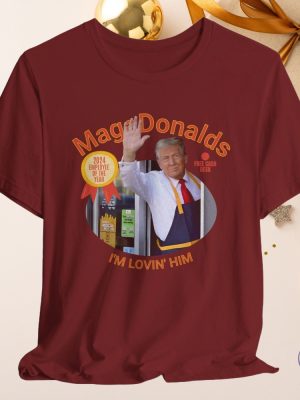 Magadonalds Shirt Trump Shirt Meme Trump Shirt Election 2024 Shirt Trump Mcdonald Funny Unisex Tee Trump Mcdonalds Shirt Hoodie Sweatshirt riracha 6