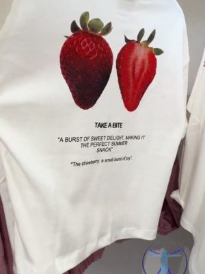 Zara Strawberry Shirt Zara Strawberry T Shirt Zara Strawberry Top Hoodie Sweatshirt riracha 2